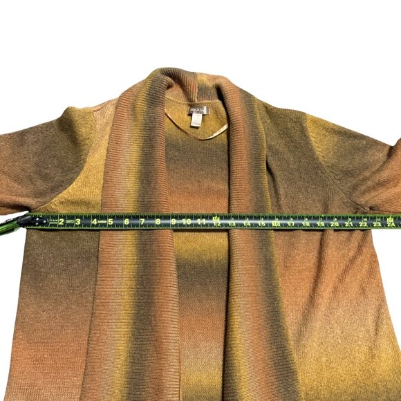 White Stag Brown Ombre Open-Front Cardigan – Women’s XL, Excellent Condition - Picture 8 of 14